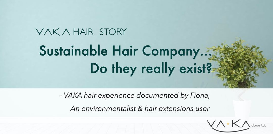 human hair extensions - ethical source of hair