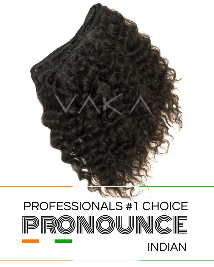 Pronounce Indian Curly - Human Hair Bundles