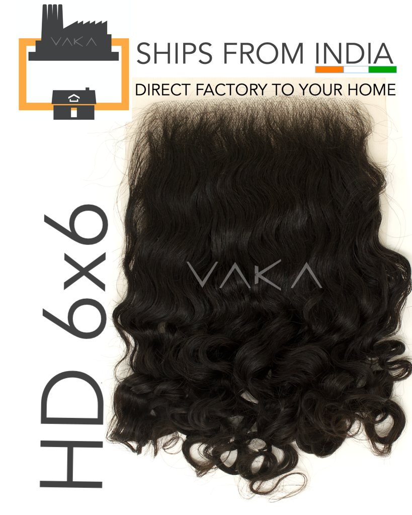 Lace Frontal Closure | 6x6 Curly