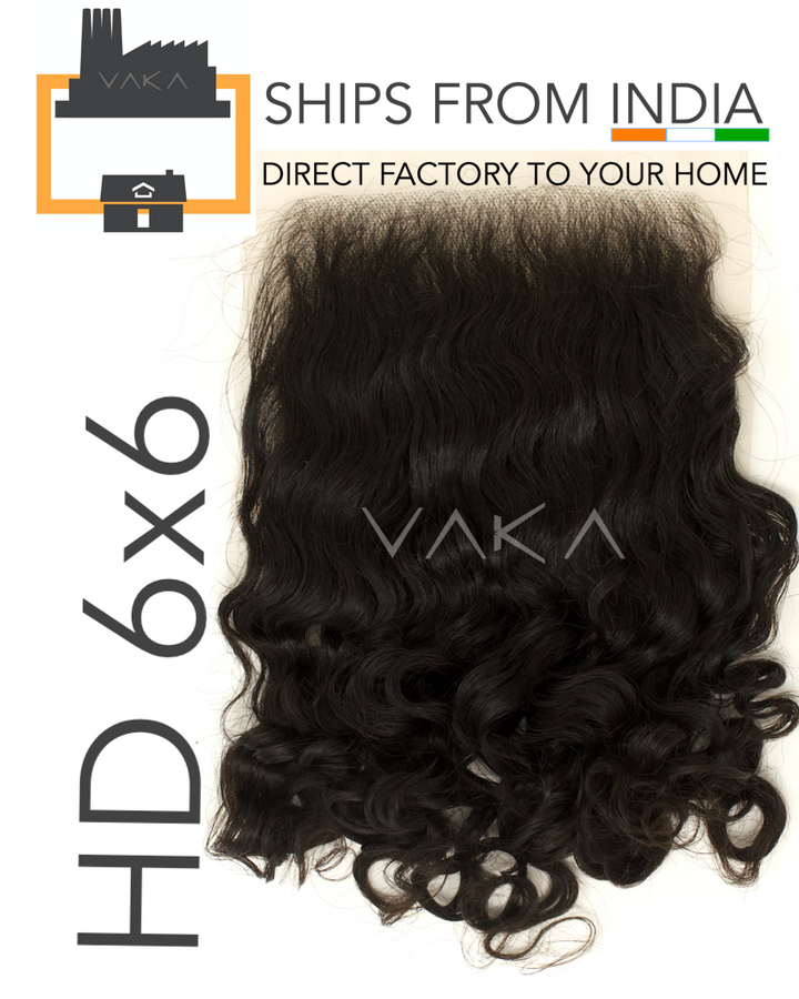 Lace Frontal Closure | 6x6 Curly