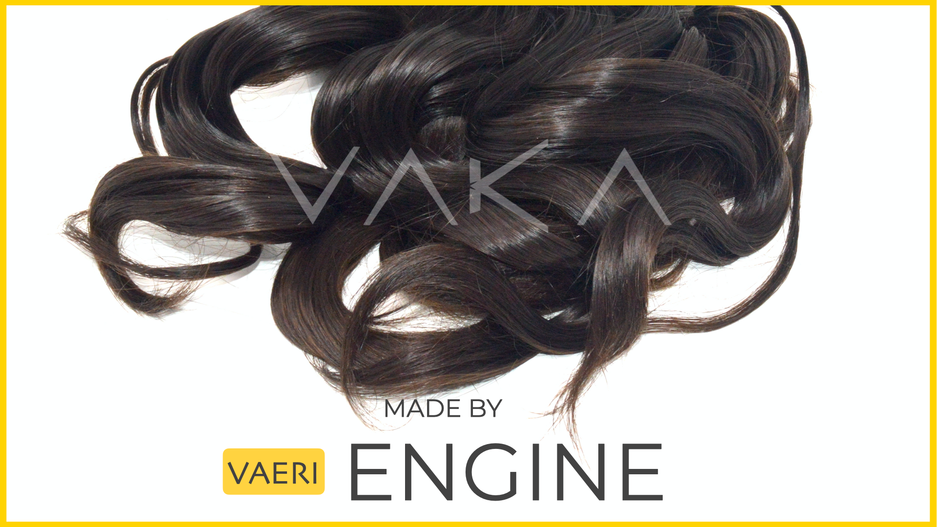 ‎VAERI ENGINE HAIR EXTENSIONS MANUFACTURING CUTICLE RICH HAIR